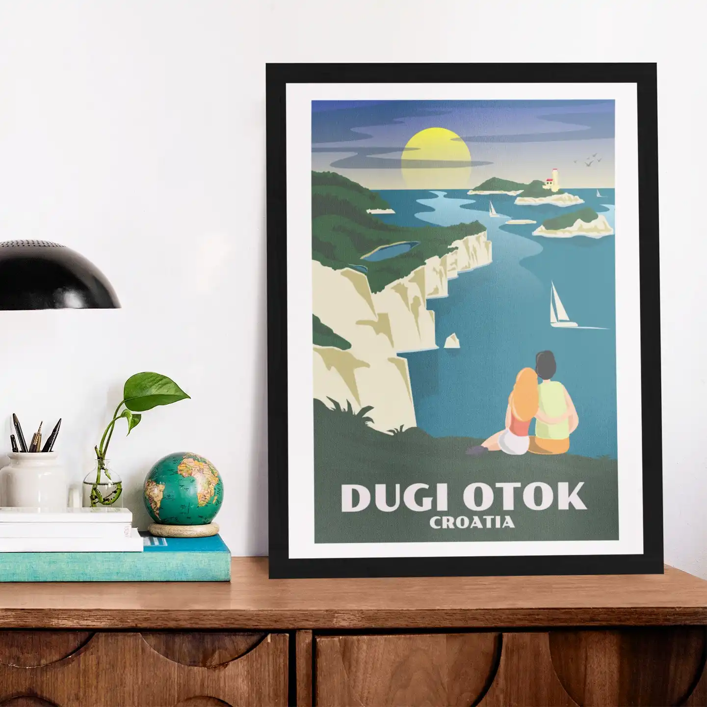 Poster Dugi otok by Adamo Travel