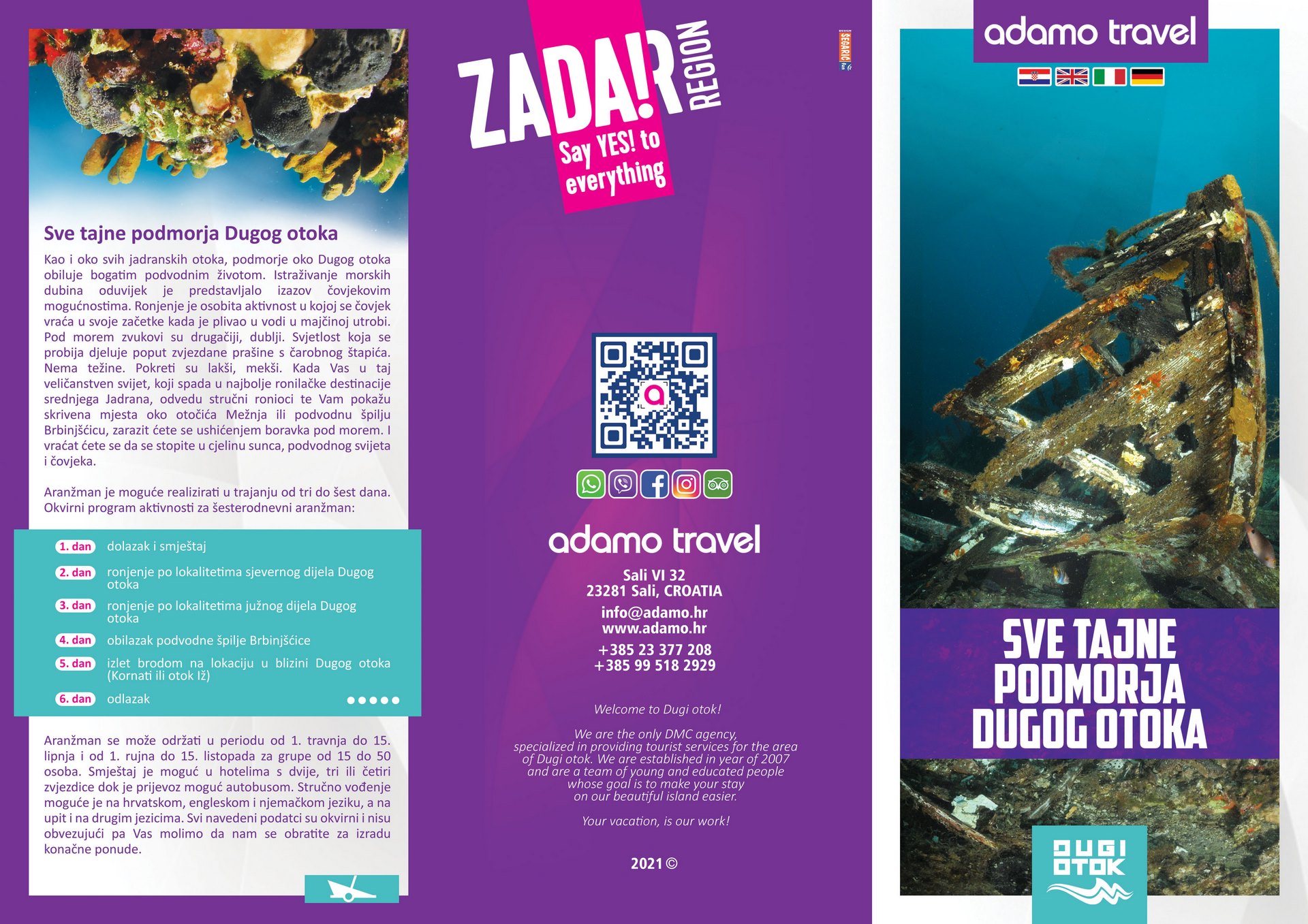 Adamo Travel - Broschüren