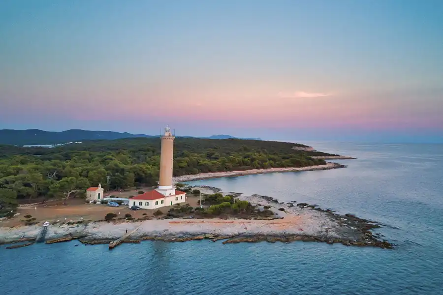 The lighthouse Veli Rat